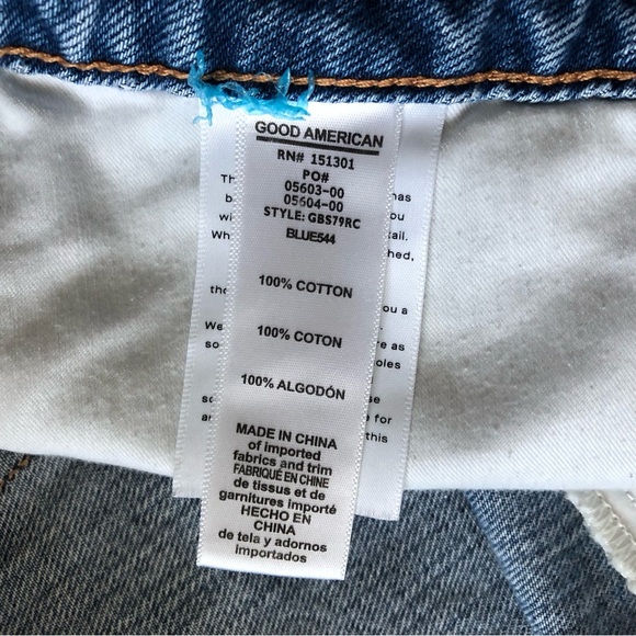 Good American Bombshell Shorts Acid Size 20 - Picture 8 of 10